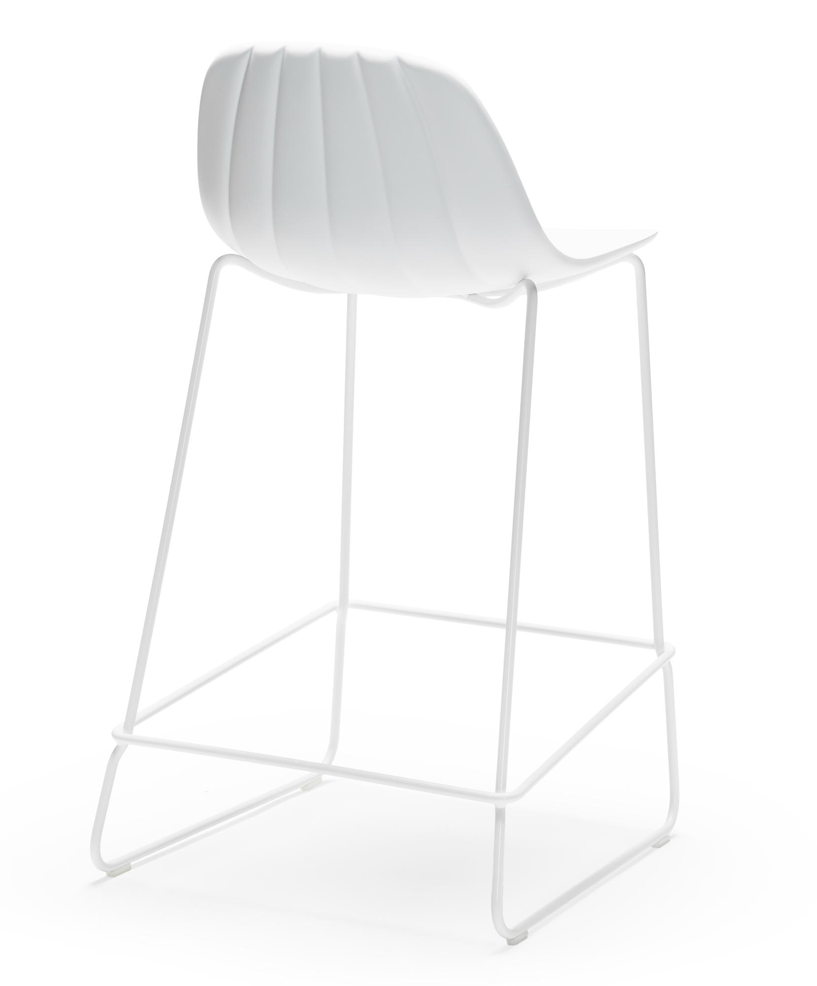 Sgabello da Bar Babah SL SG-65 Bianco