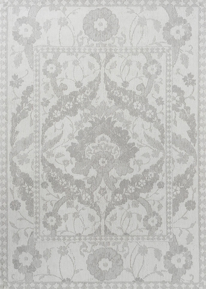 Tappeto Newborough-Acciaio | Misura: 140 x 200 cm