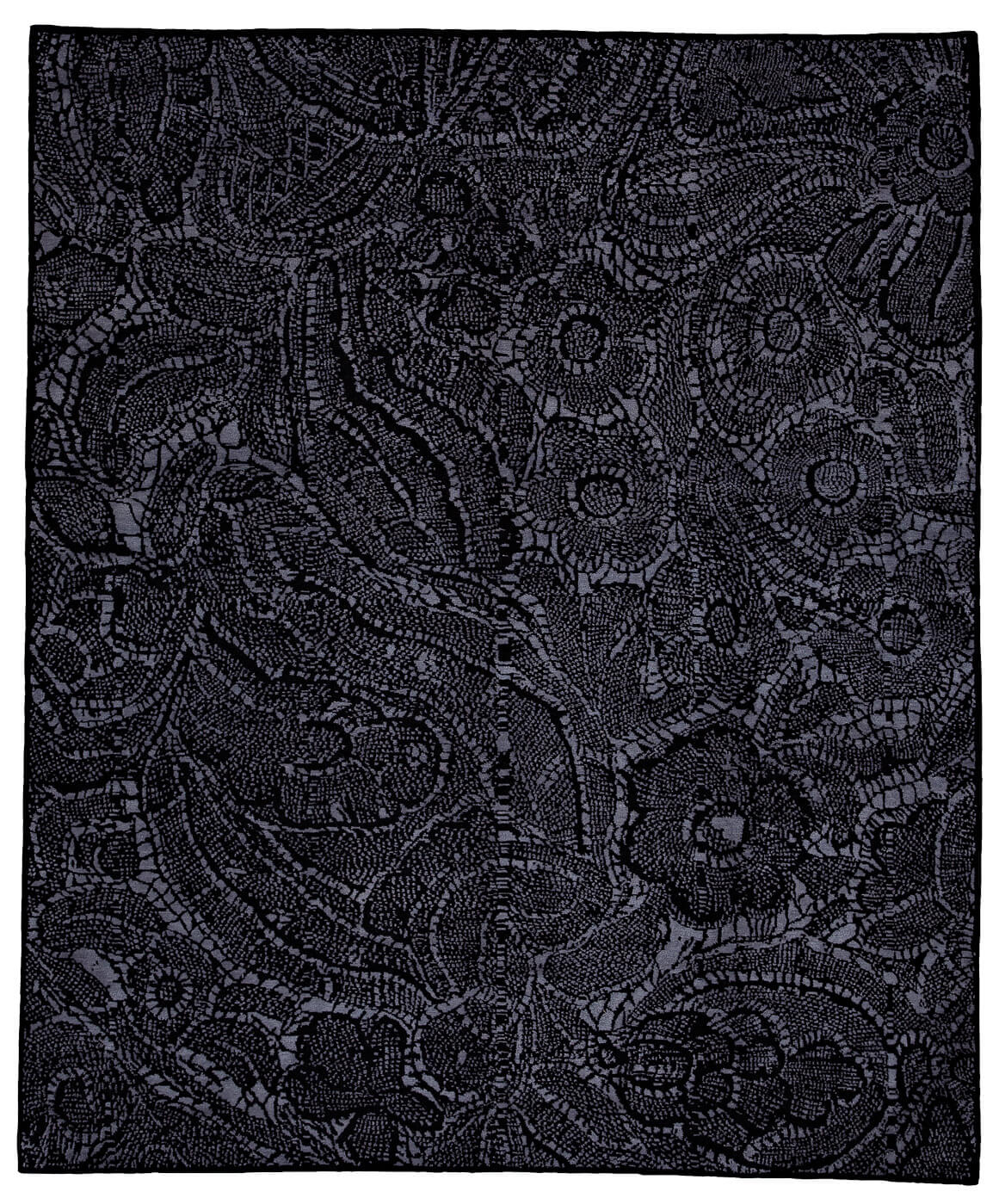 Tappeto Lace Nero | Misura: 250 x 300 cm