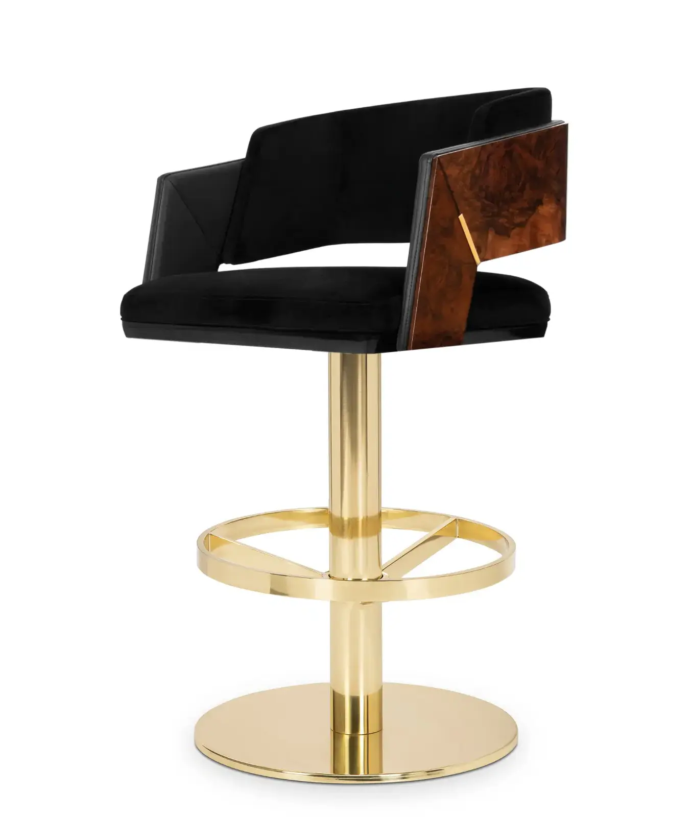 Sedia da Bar Girevole Crown