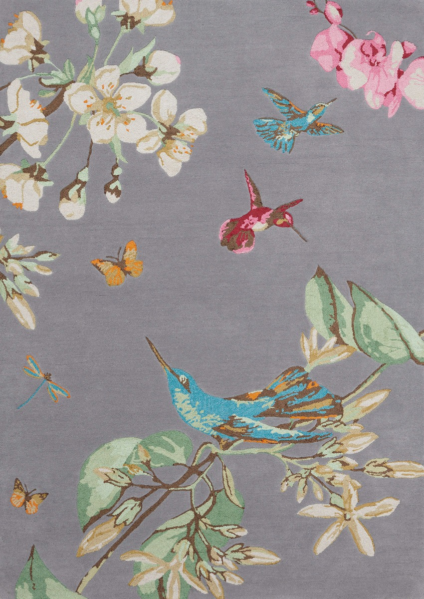 Tappeto Hummingbird Grey
