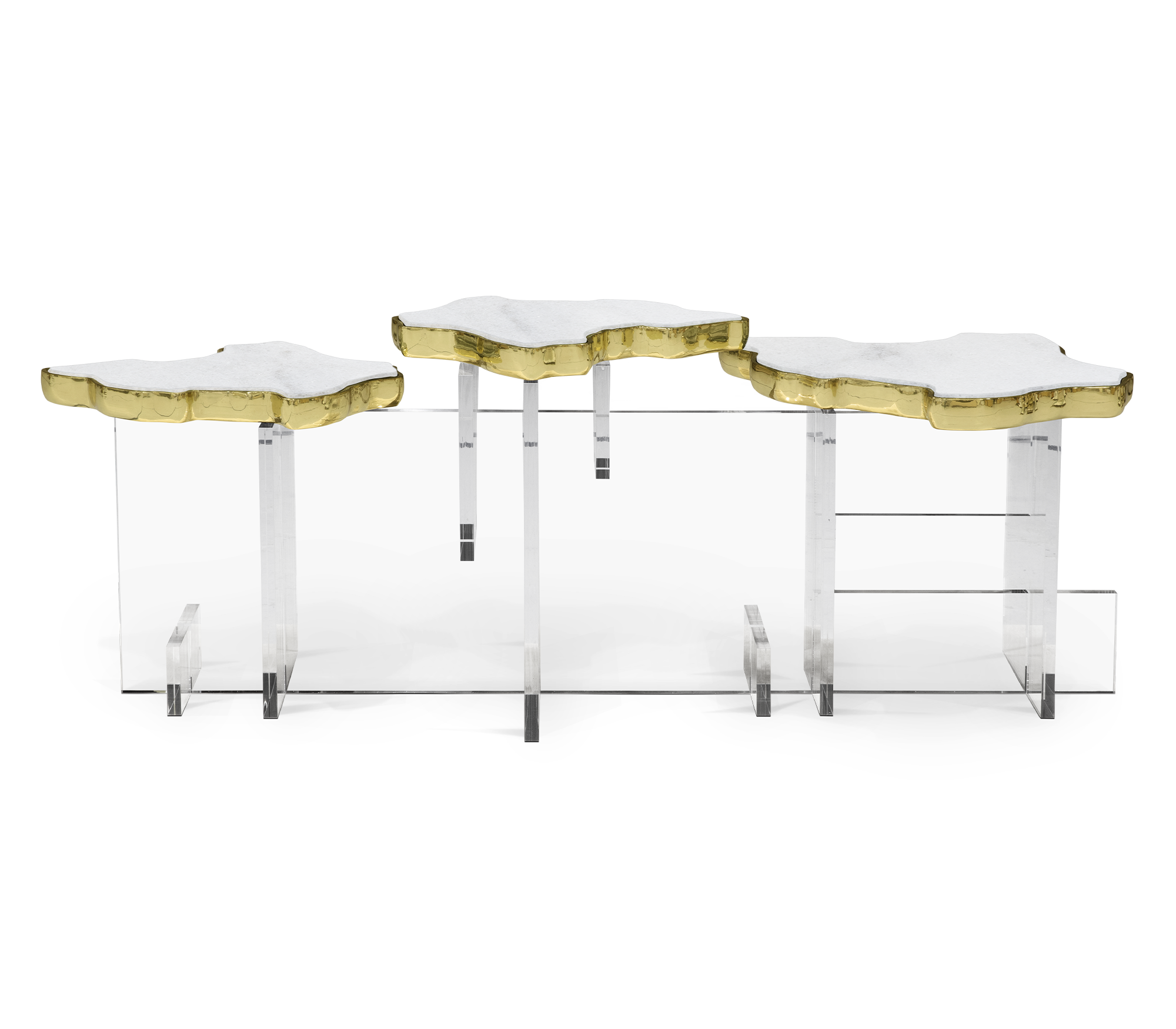 Tavolino Laterale XL Carrara Grande