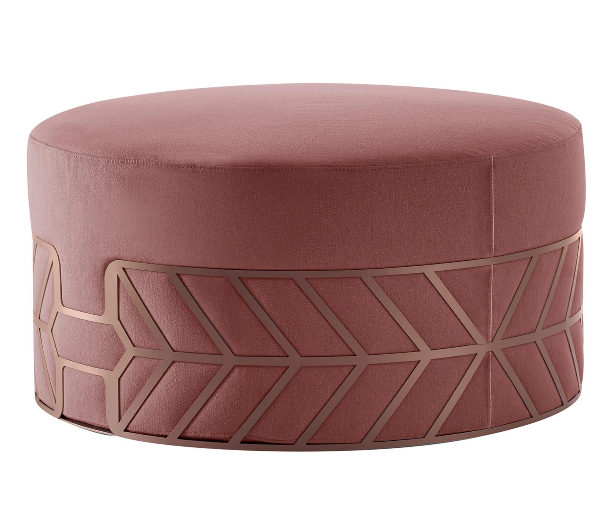 Belte Pouf Rosa Moderno