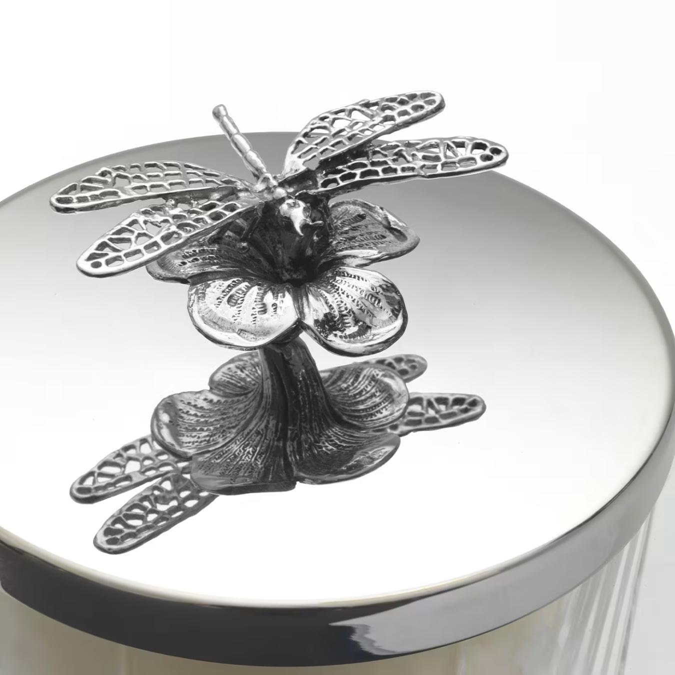 Candela Libellula Di Primavera In Vaso