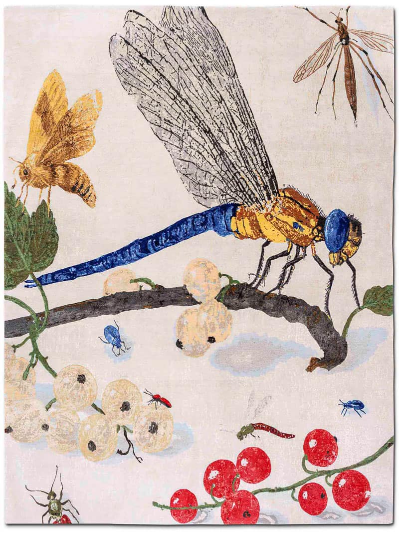 Tappeto Tessuto Dragonfly