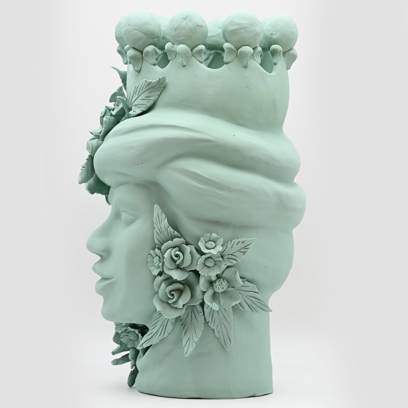 Testa di Moro Artigianale Scultura