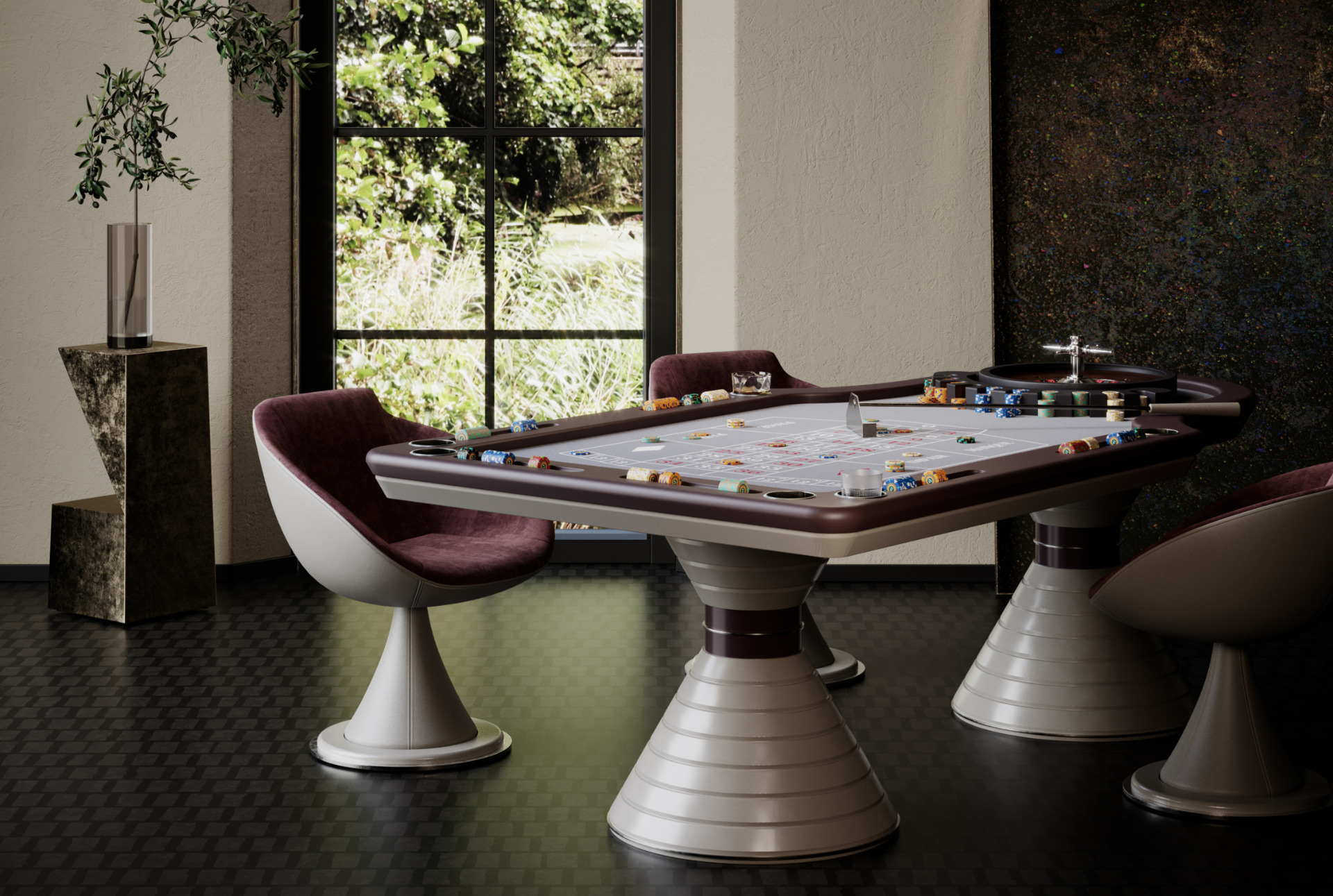 Tavolo da roulette Montecarlo
