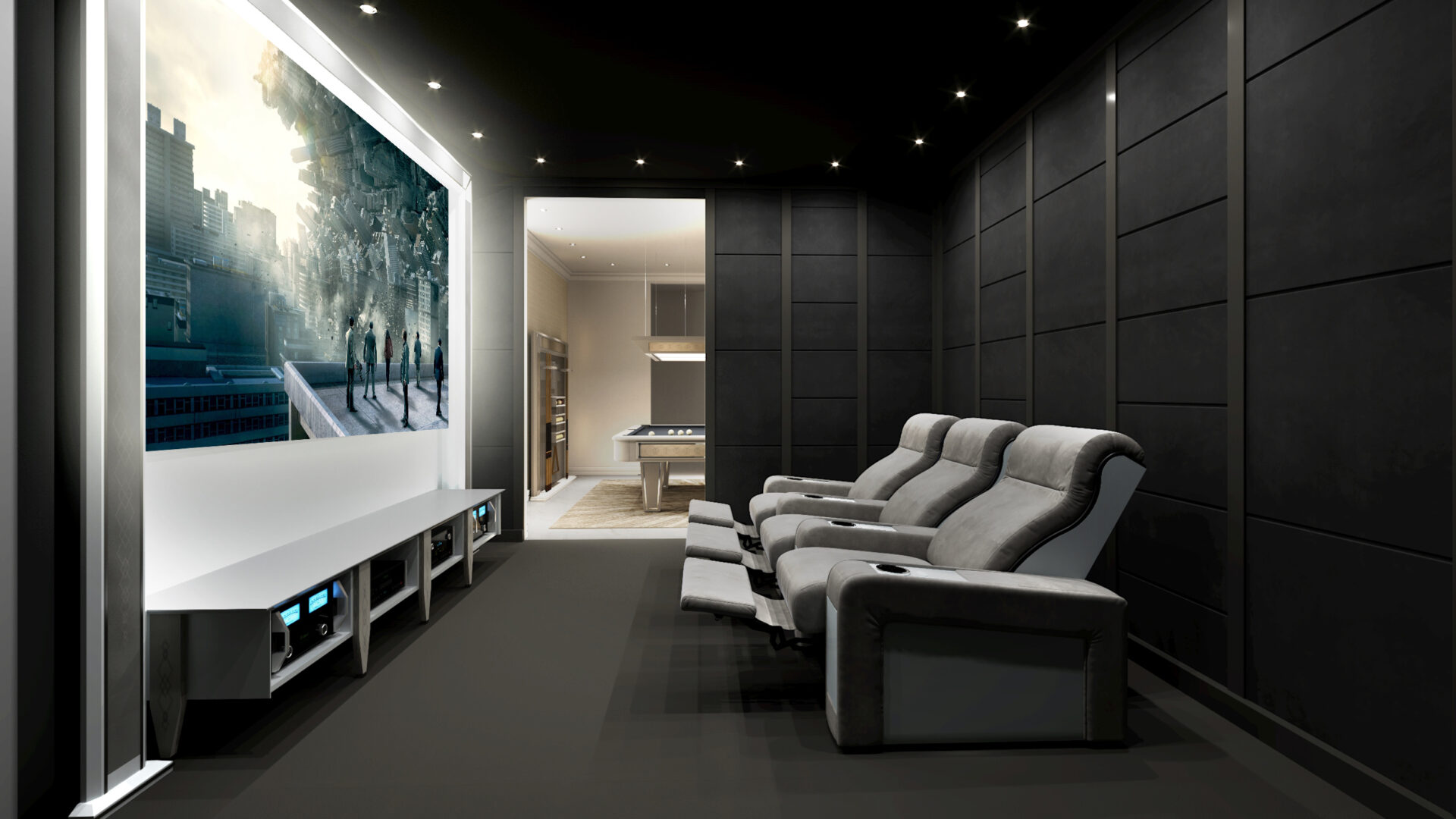 Poltrona da home cinema Luxor - 2