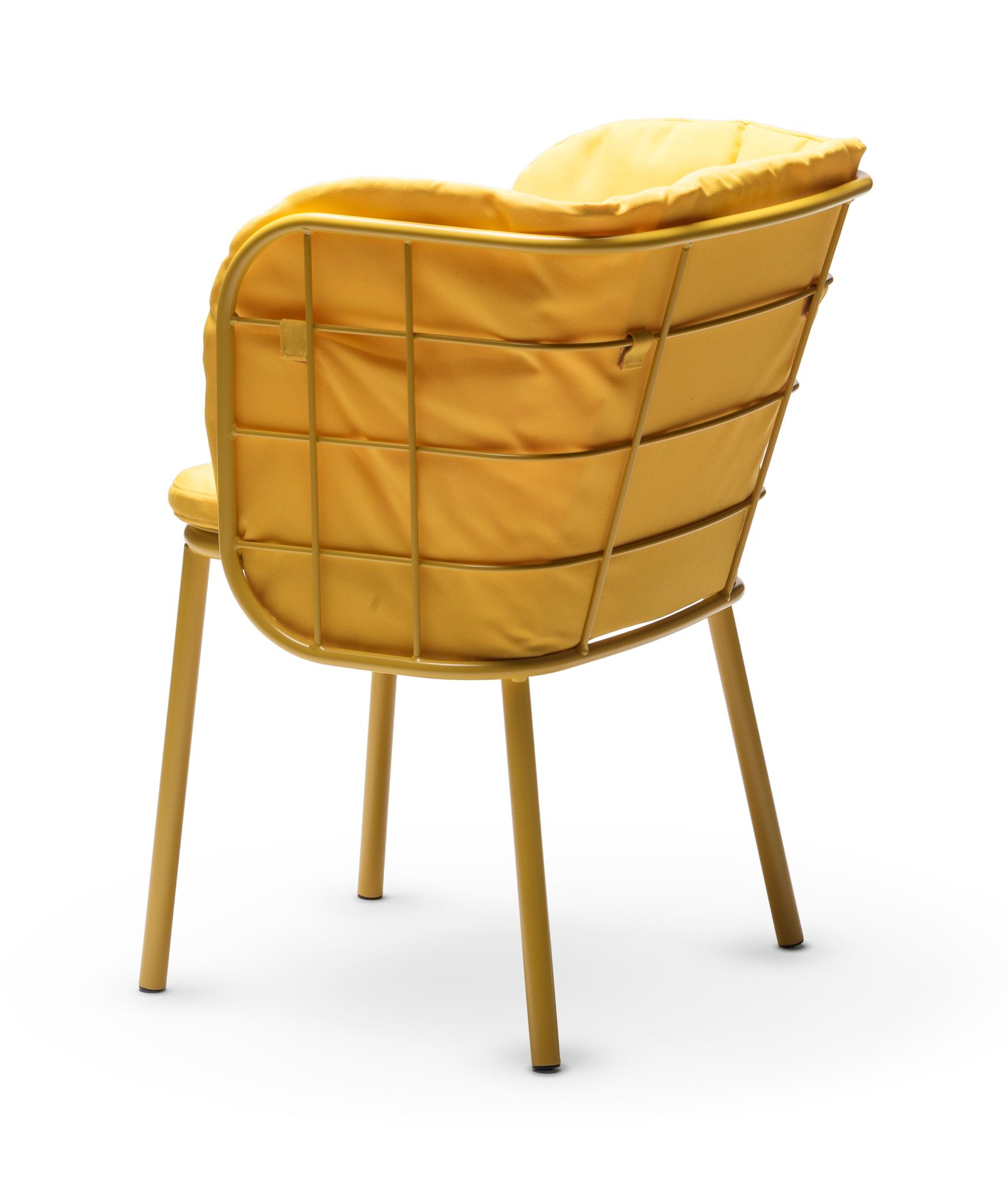 Sedia da Esterno Jujube SP-B Gialla