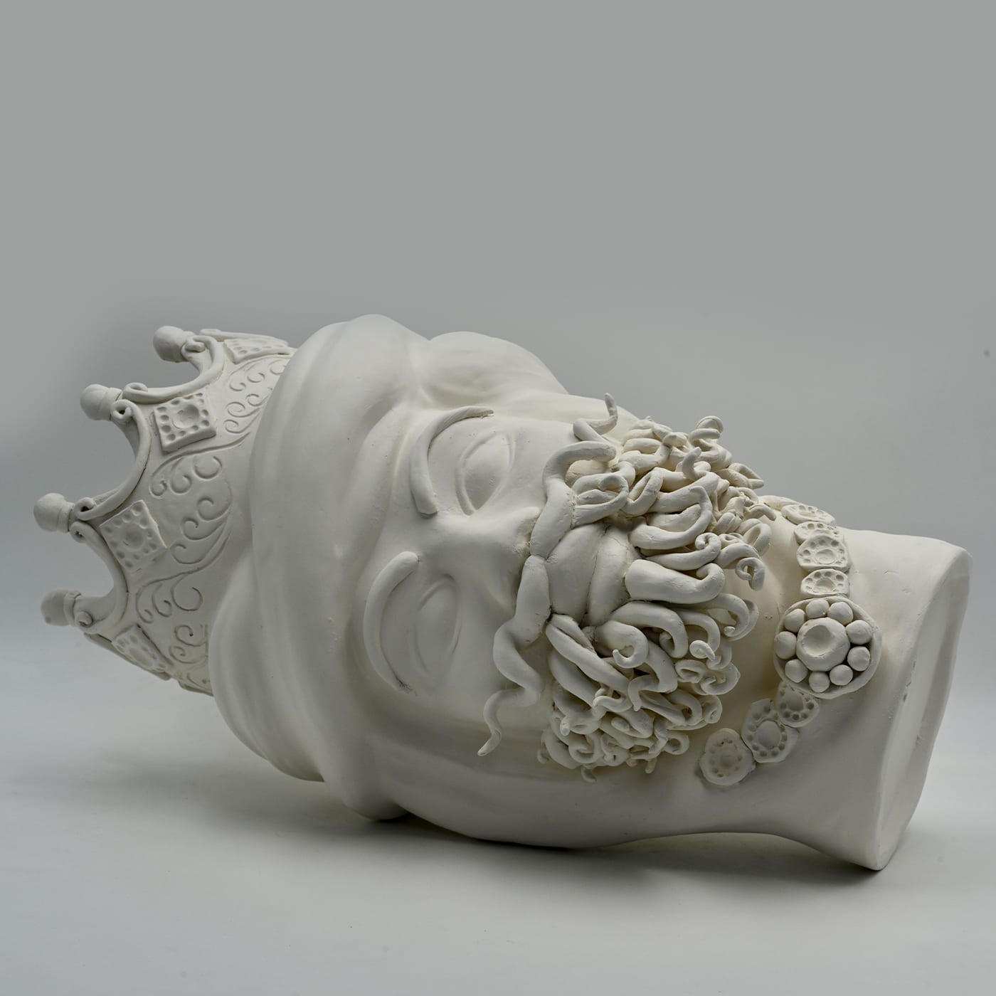 Testa di Moro Grigia Scultura