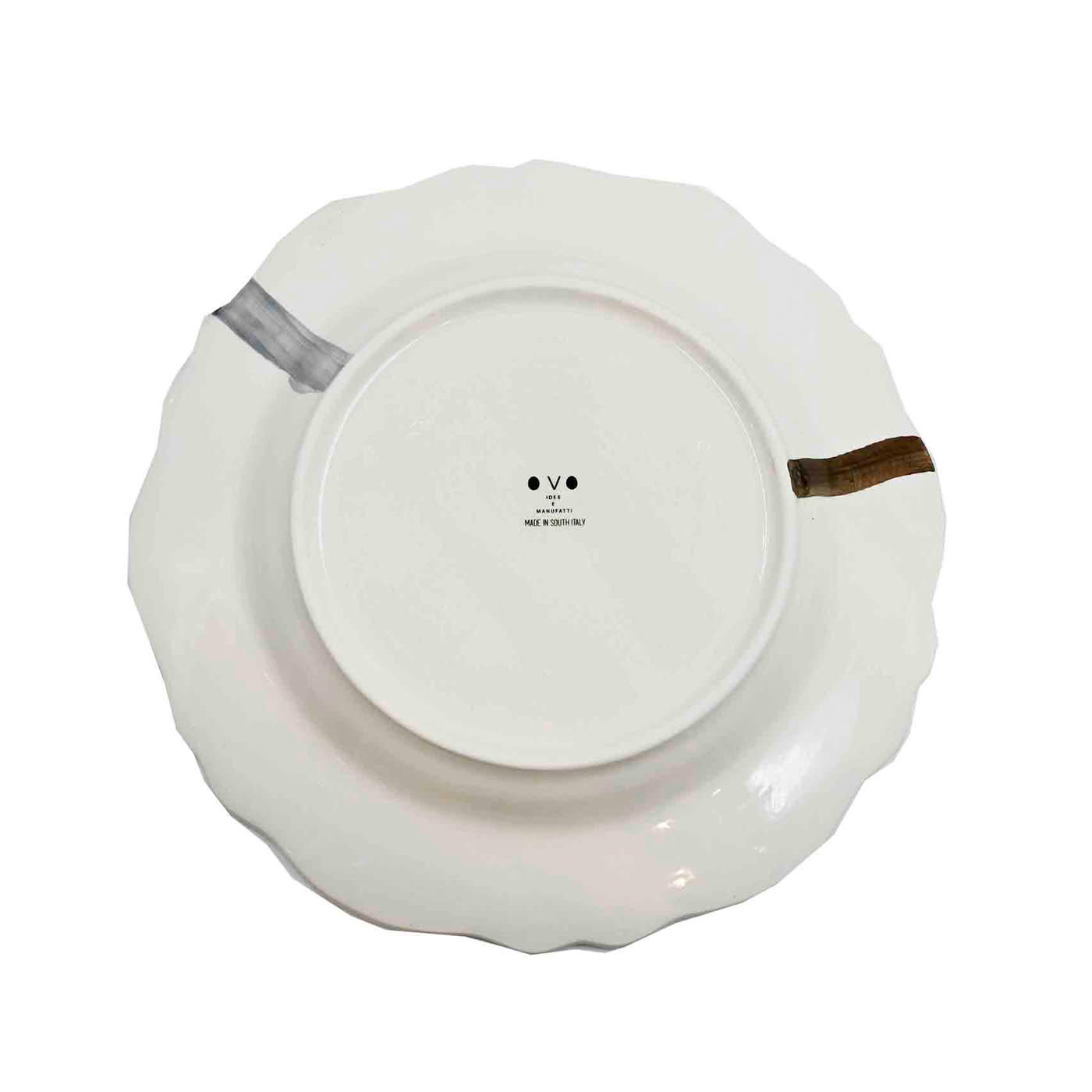 Piatto In Ceramica Artigianale