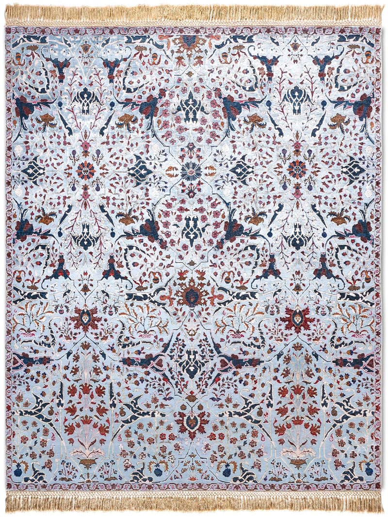 Tappeto Lusso Fatto a Mano Teheran Blu | Misura: 274 x 365 cm