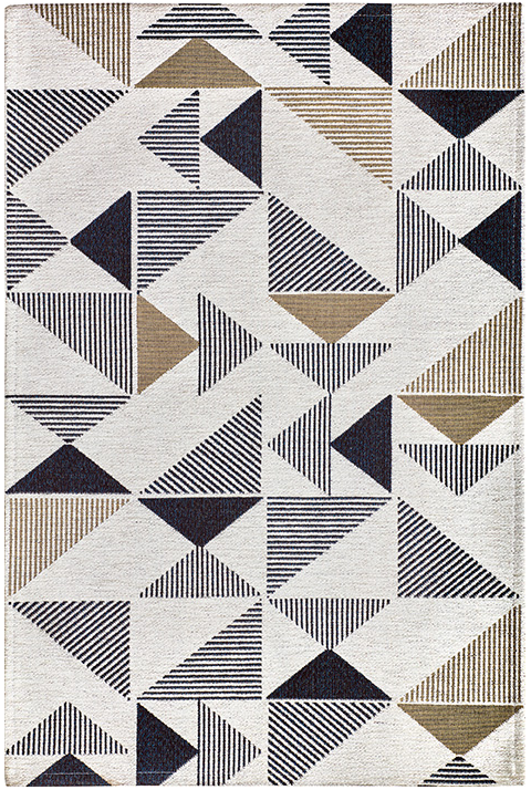 Tappeto Triangoli Multicolore