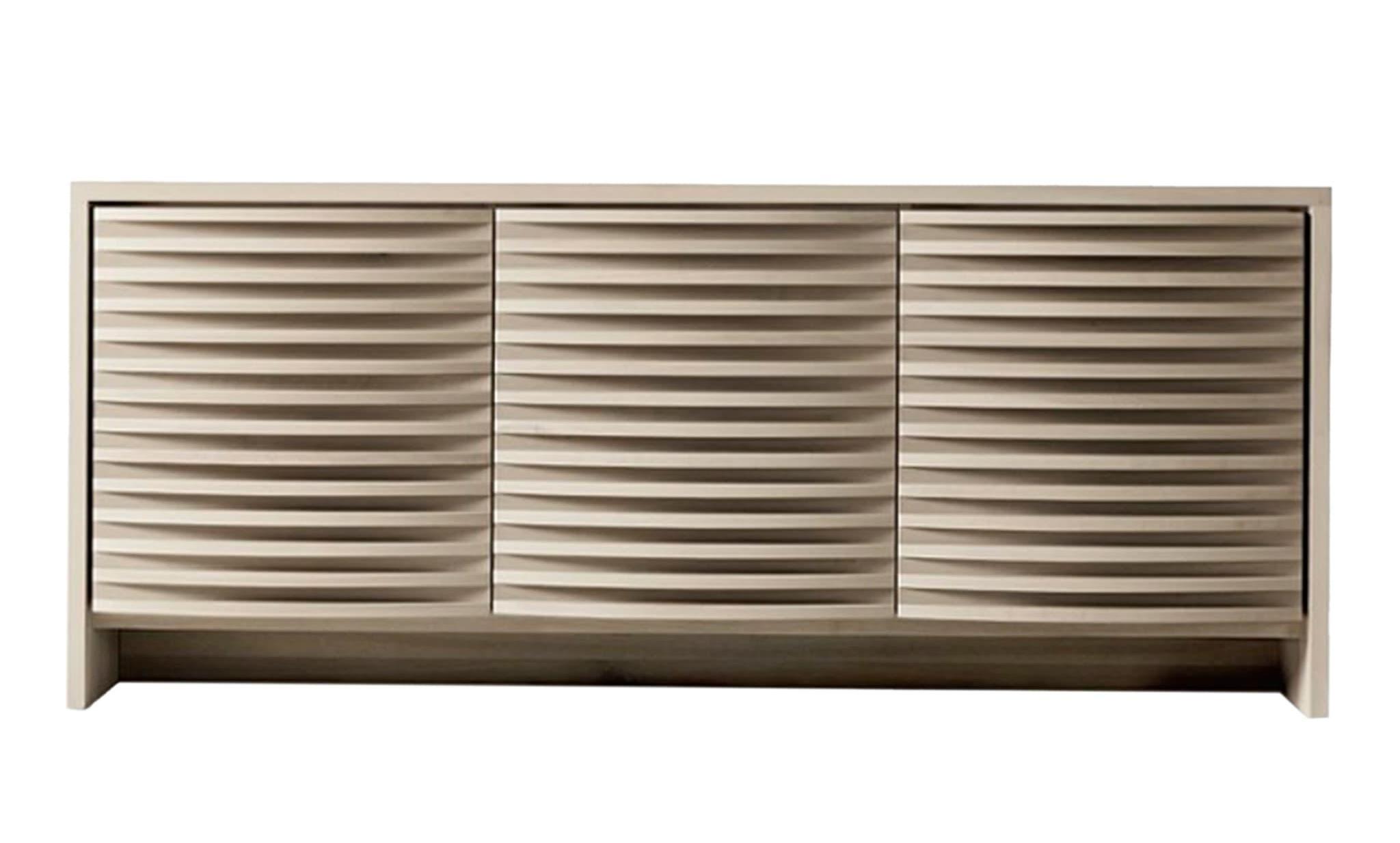 Credenza Rovere Grigia Onda