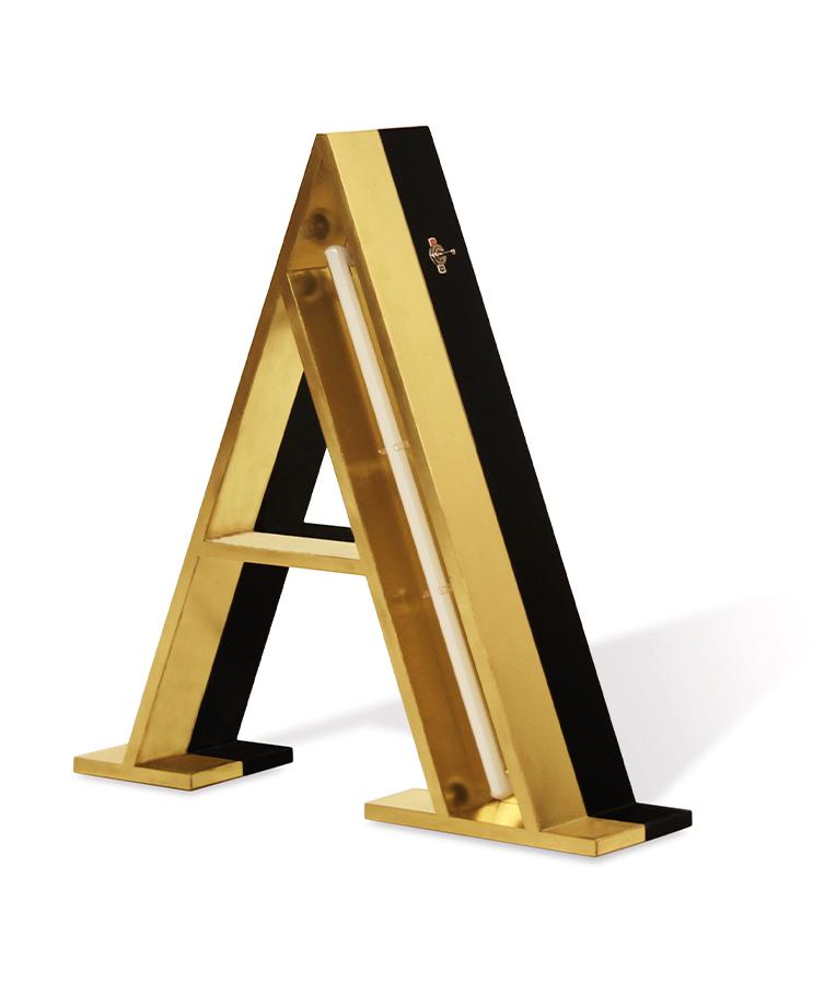 Lettera Luminosa Alpha A