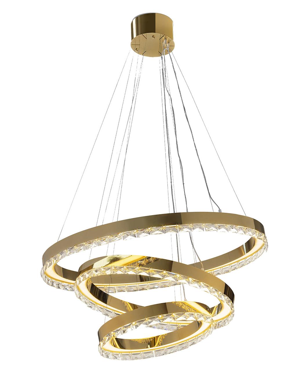 Lampadario Galaxy in Cristallo