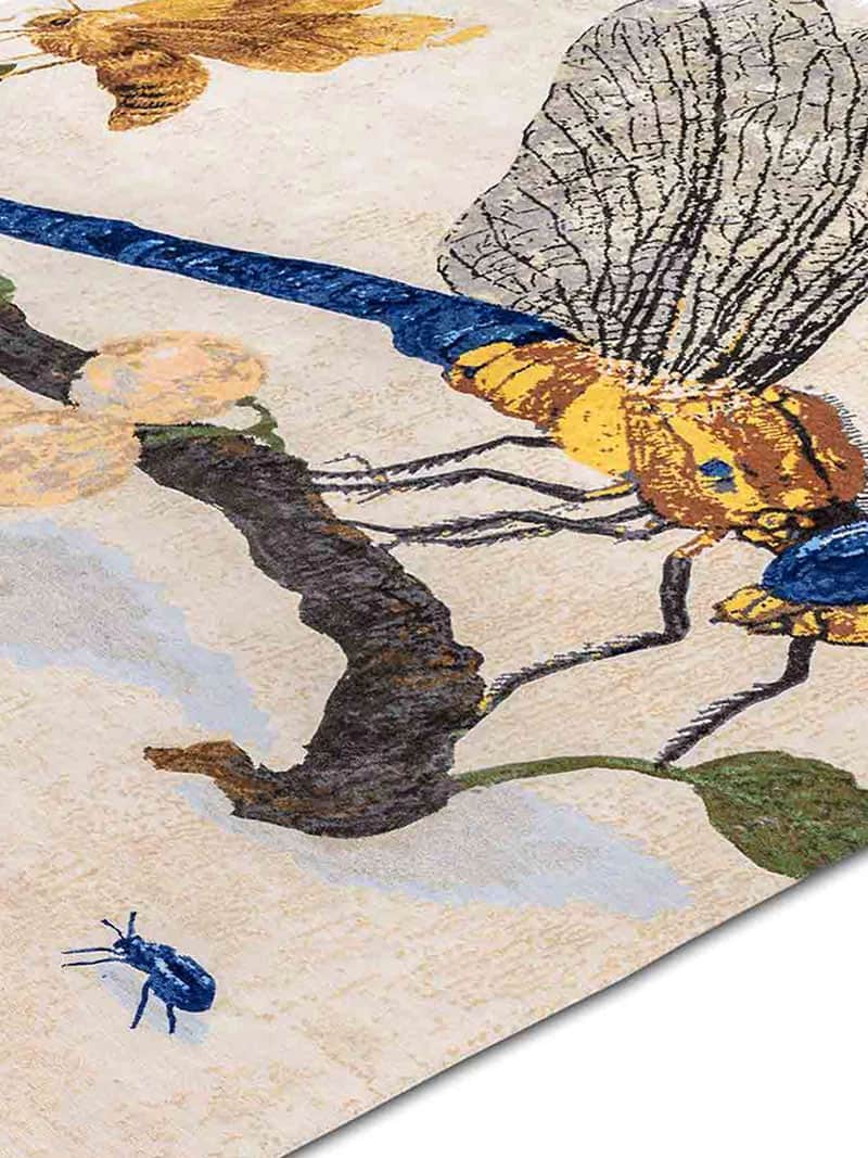 Tappeto Tessuto Dragonfly