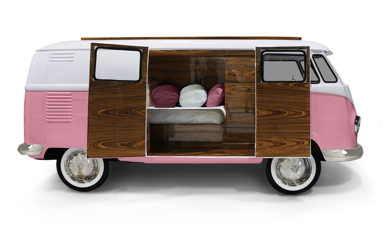 Camera Da Letto Per Bambini Traveler’s Caravan Pink