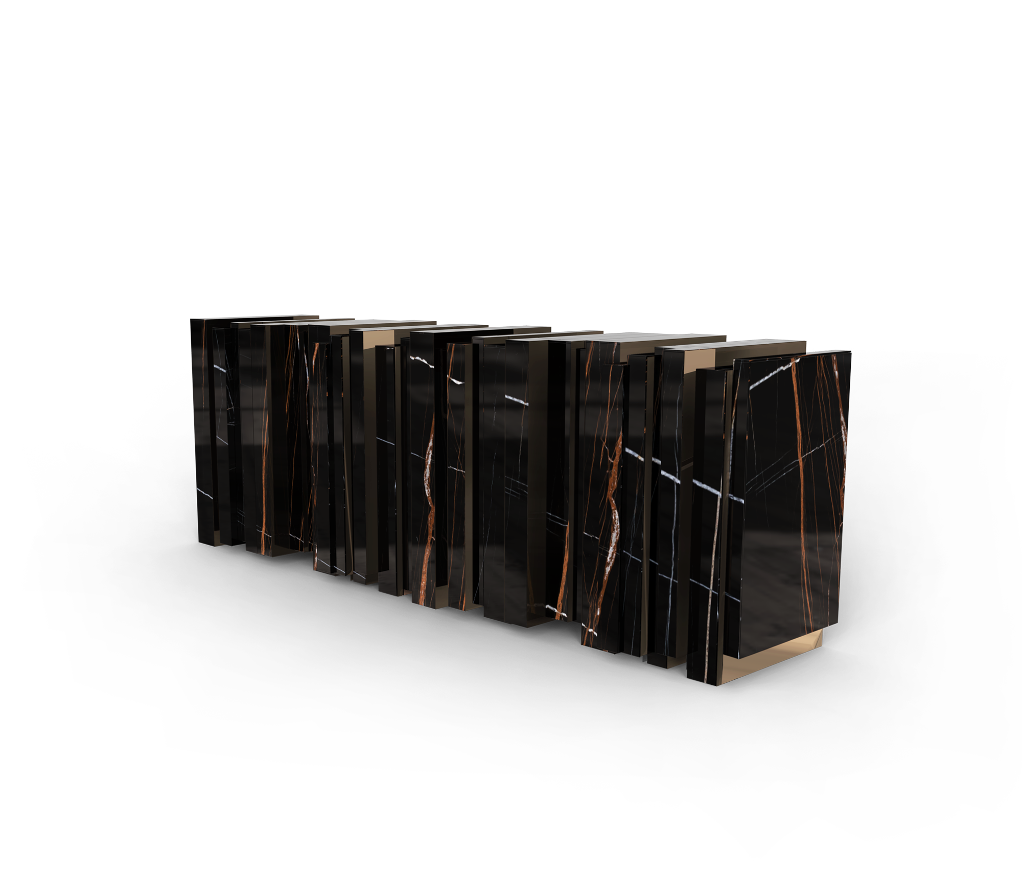 Credenza Nera Vortex