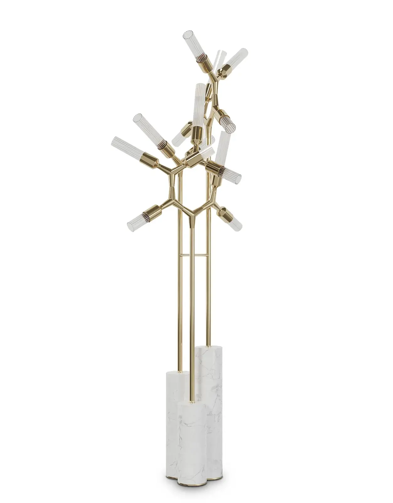 Lampada da Terra Crystal Edge