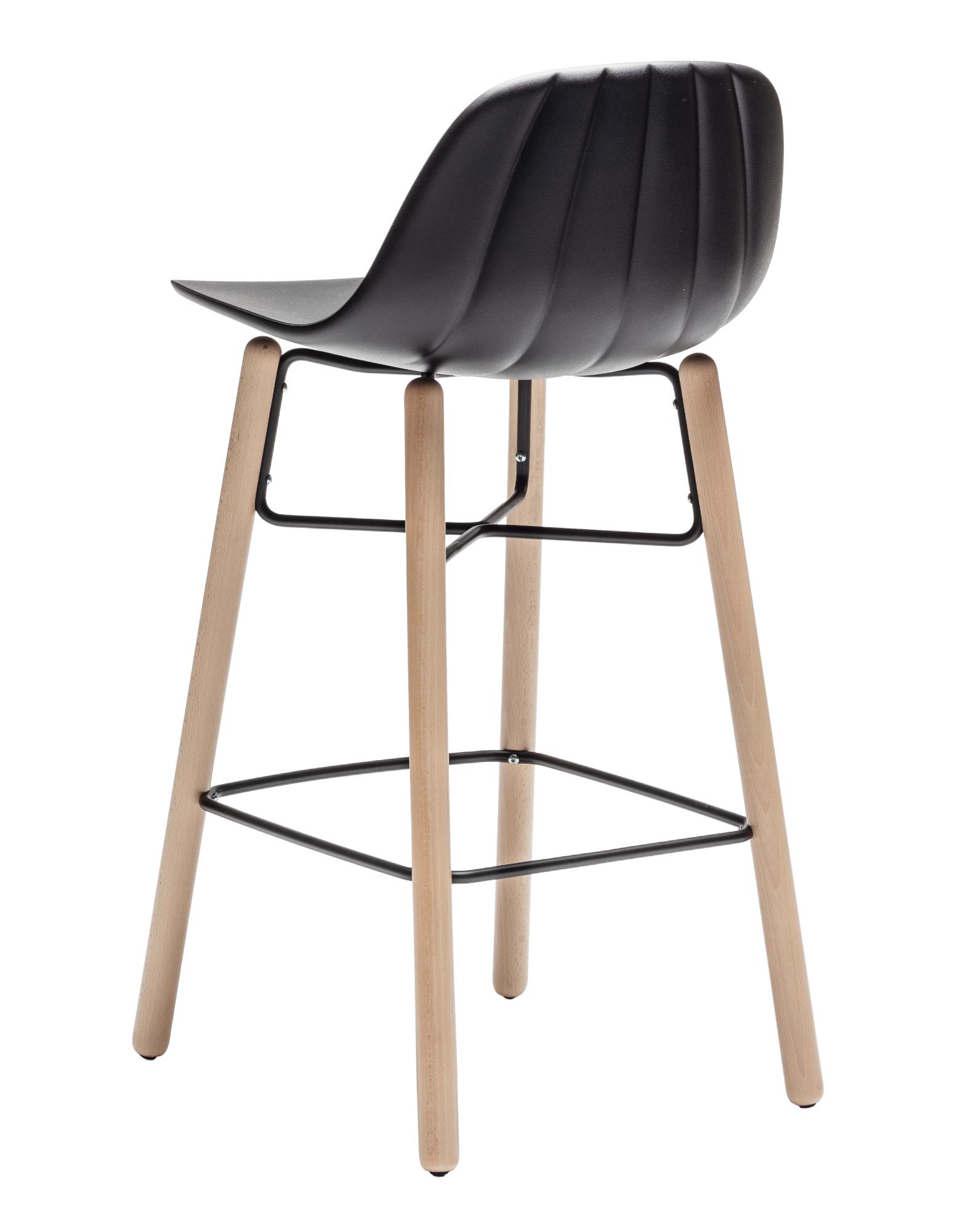 Sgabello da Bar Babah W SG-65 Nero