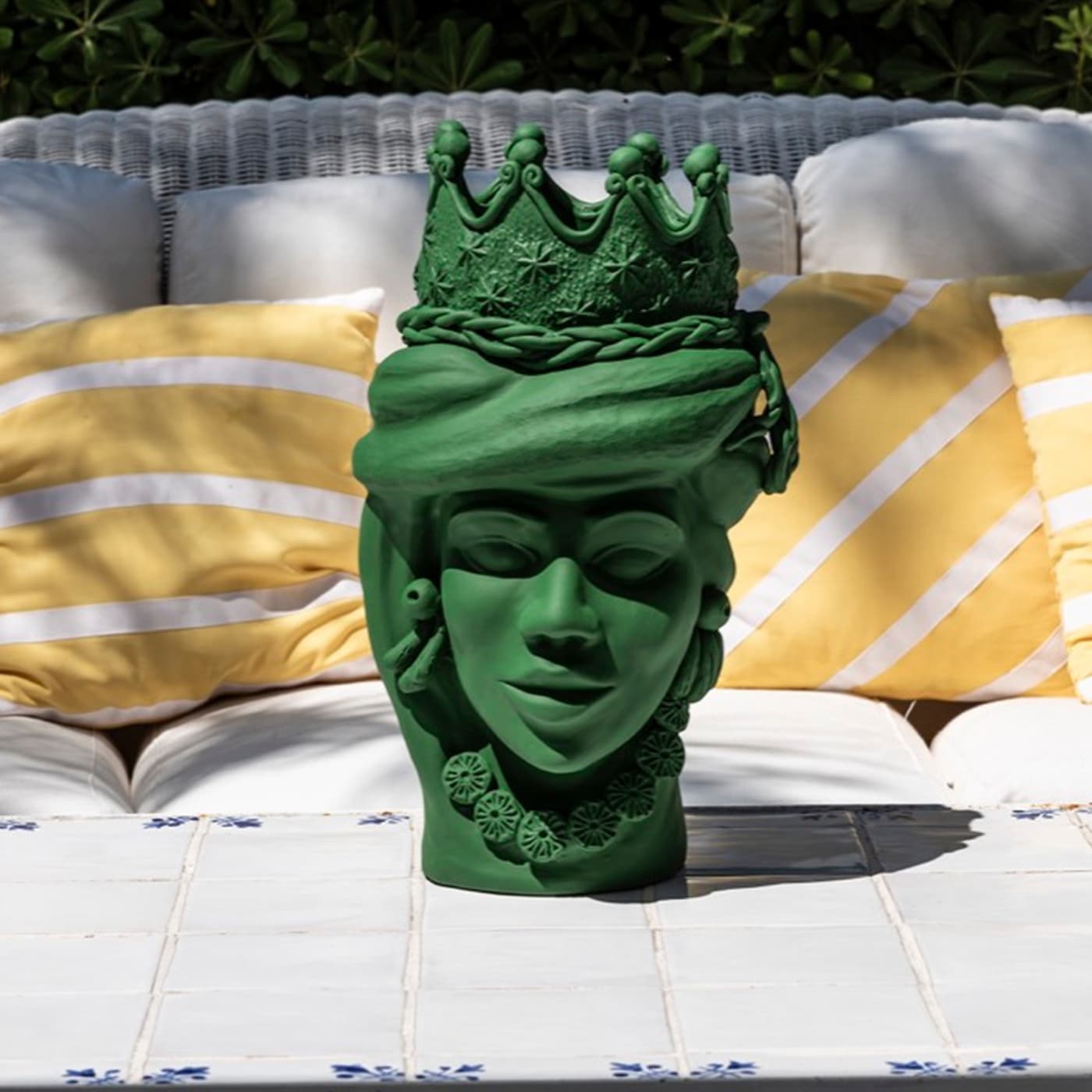 Testa di Moro Verde Scultura