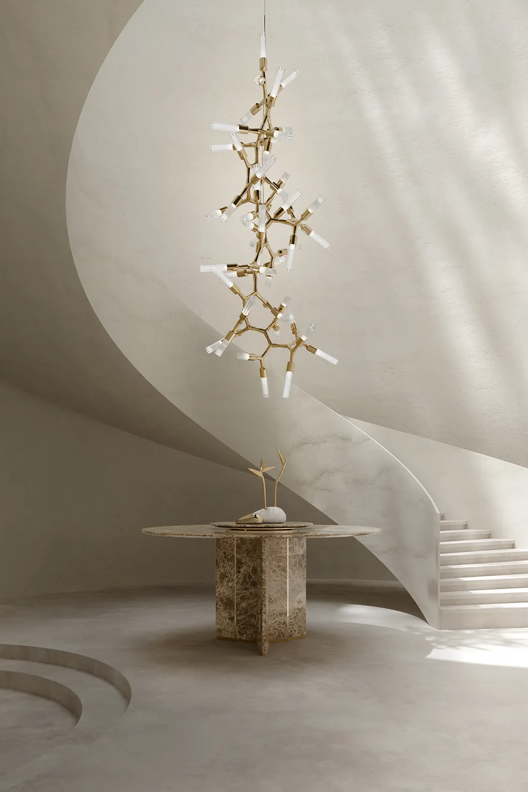 Lampadario Crystal Edge II - 1