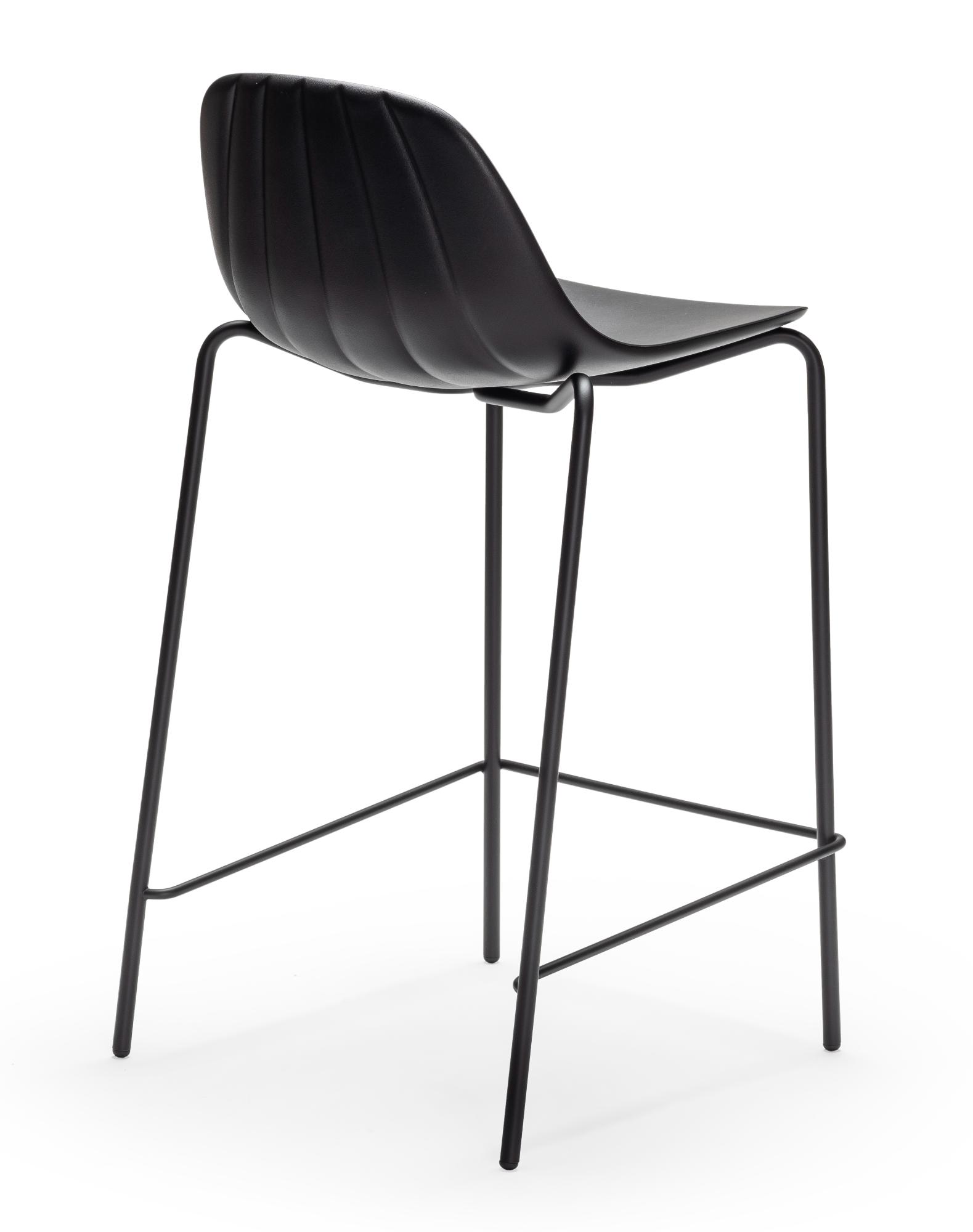 Sgabello da Bar Babah SG-65 Nero