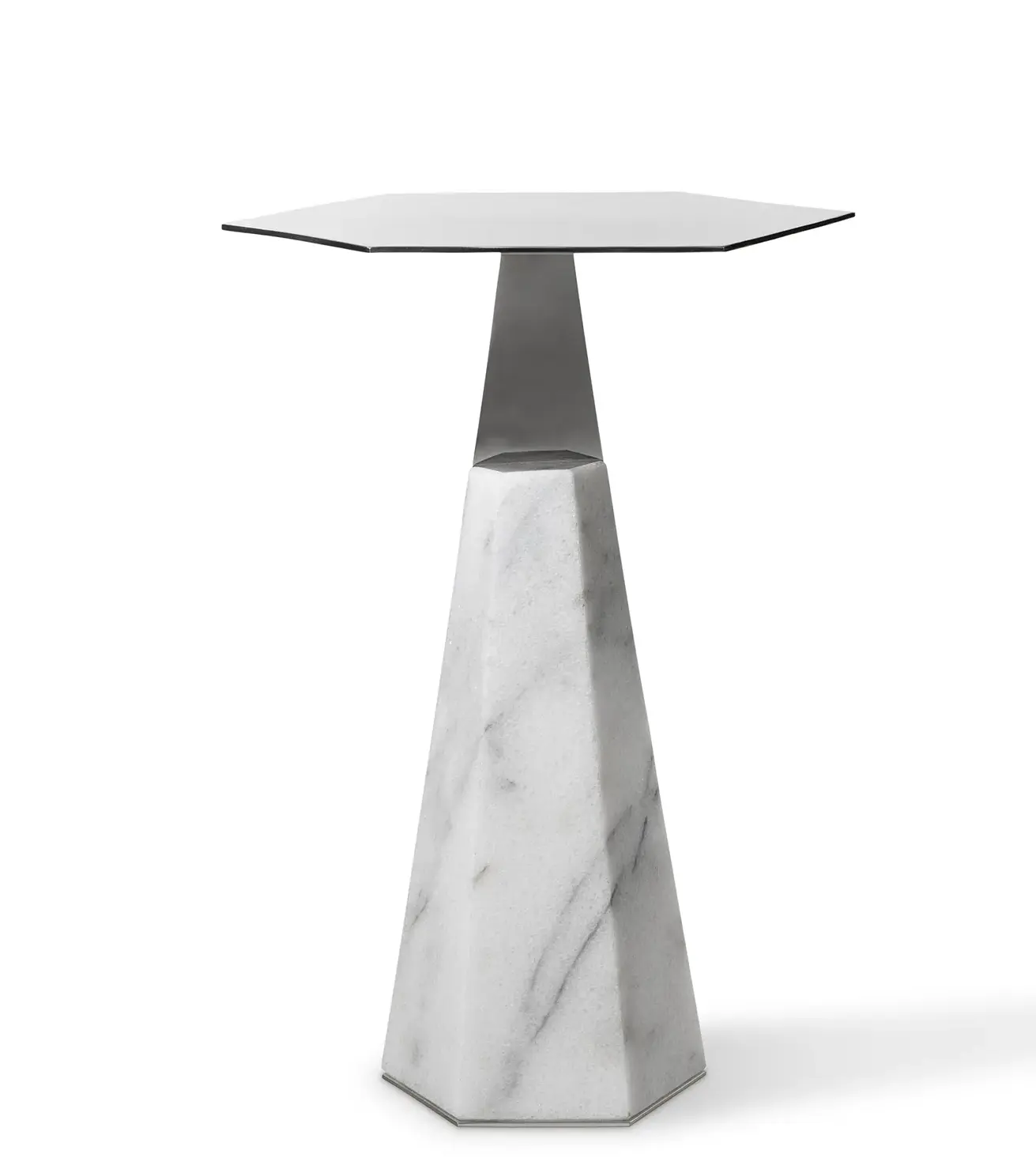 Tavolino Laterale Halo Grey