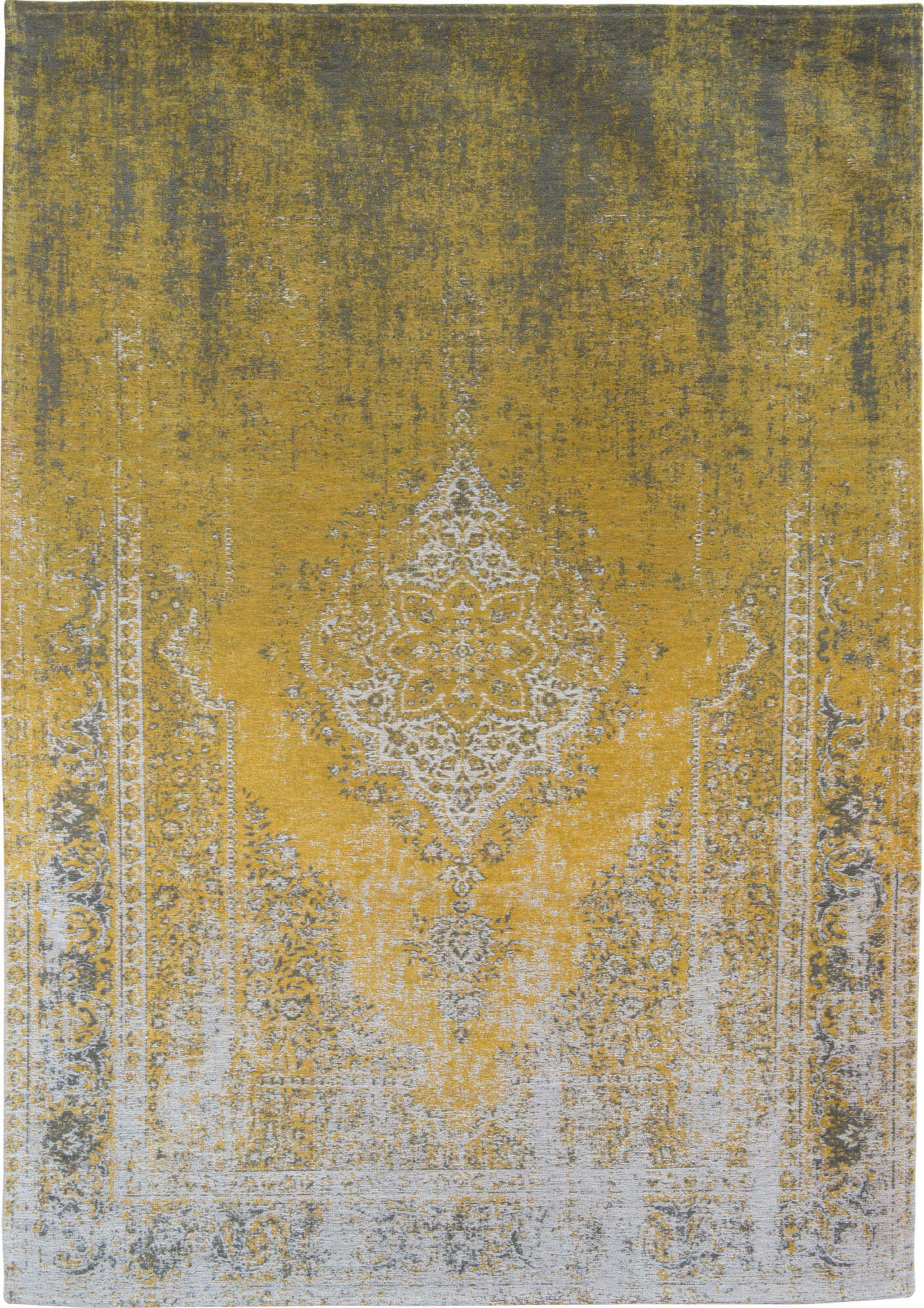 Tappeto Stile Vintage Persiano Crema Yuzu