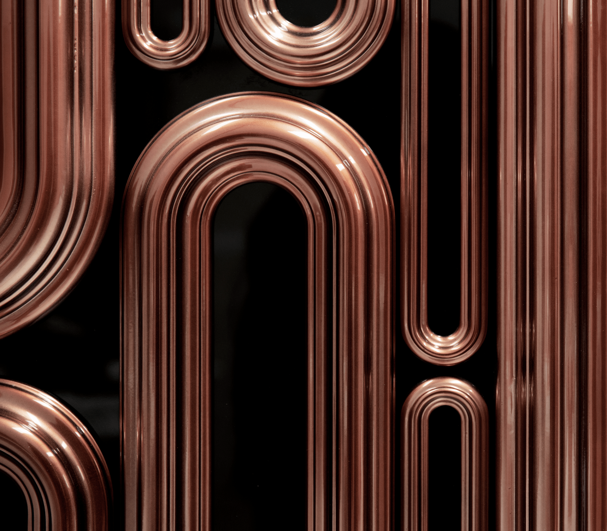 Credenza in Rame Ellipse
