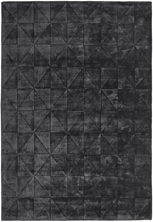 Tappeto Triangoli Antracite