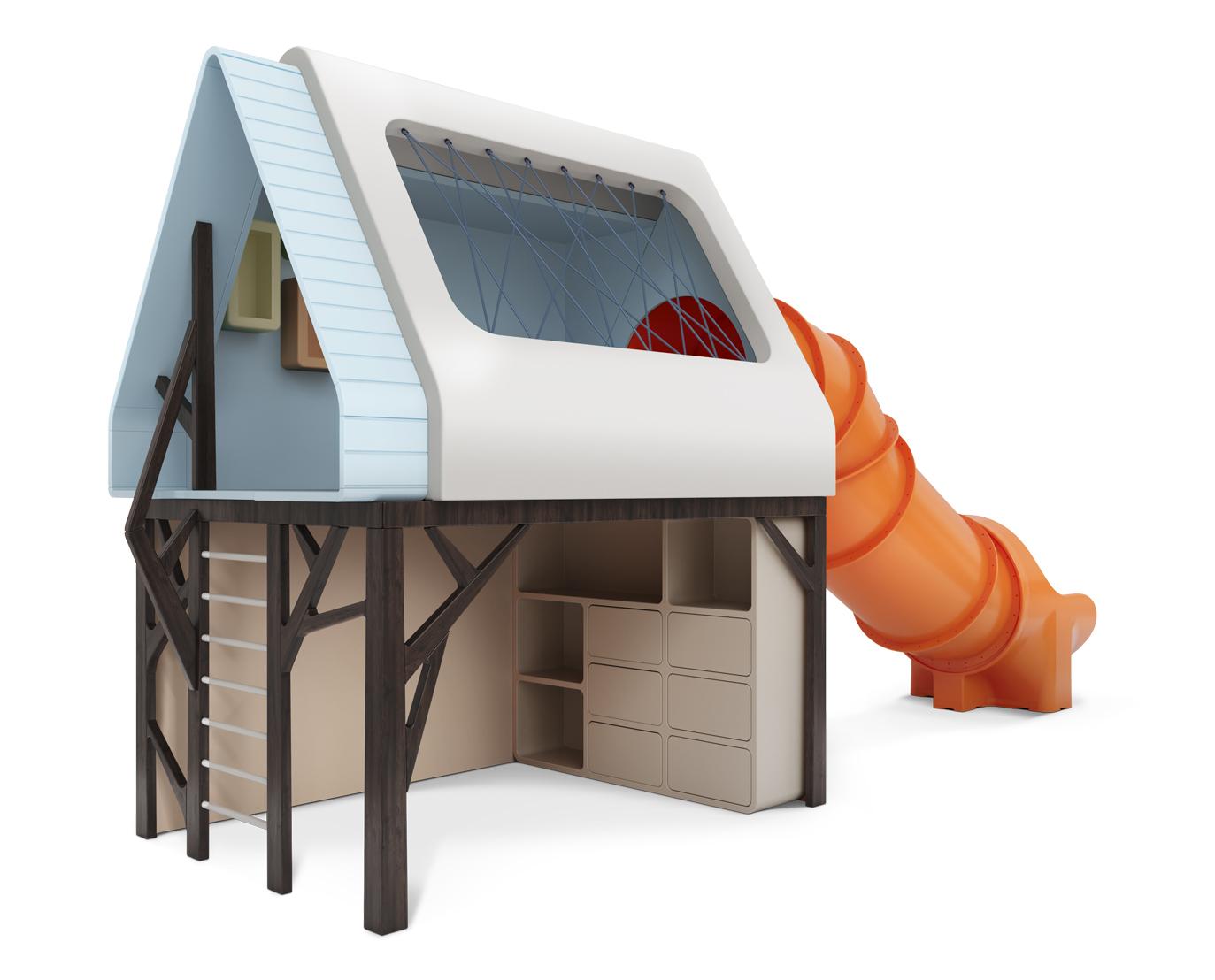 Parco Giochi Jungle Adventure Slide