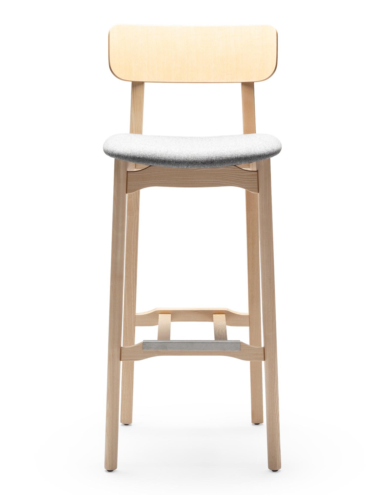 Sgabello da Bar in Legno Cacao SG-80