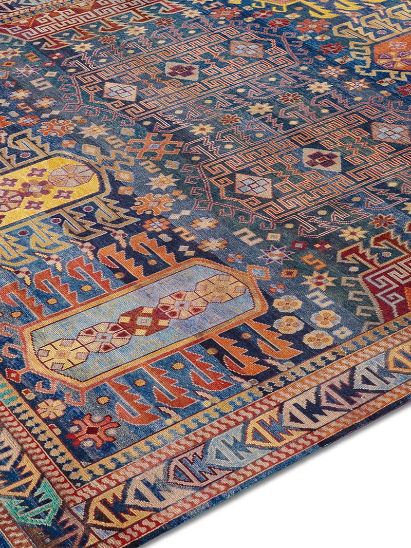 Tappeto Lusso Blu Naturale Original