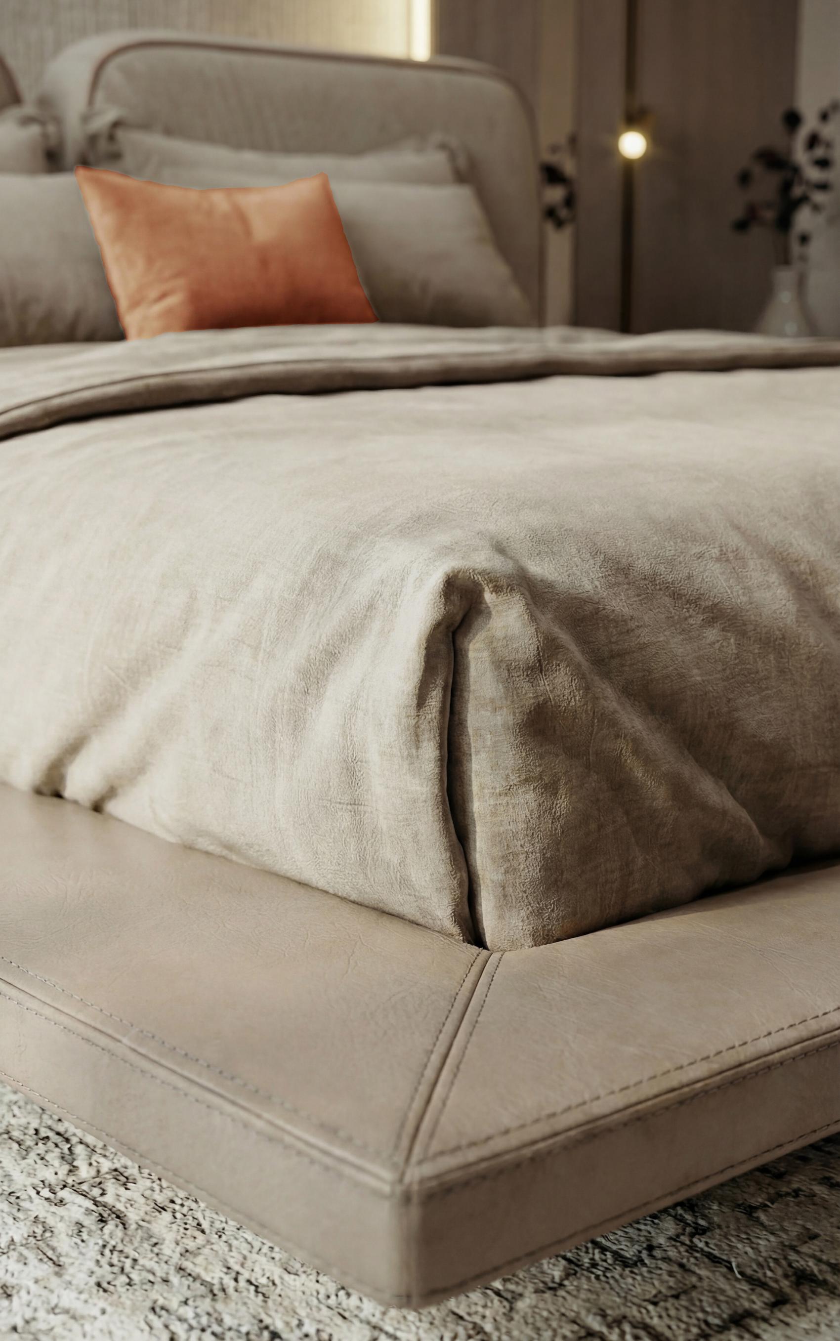 Letto Aura con Testiera Bassa