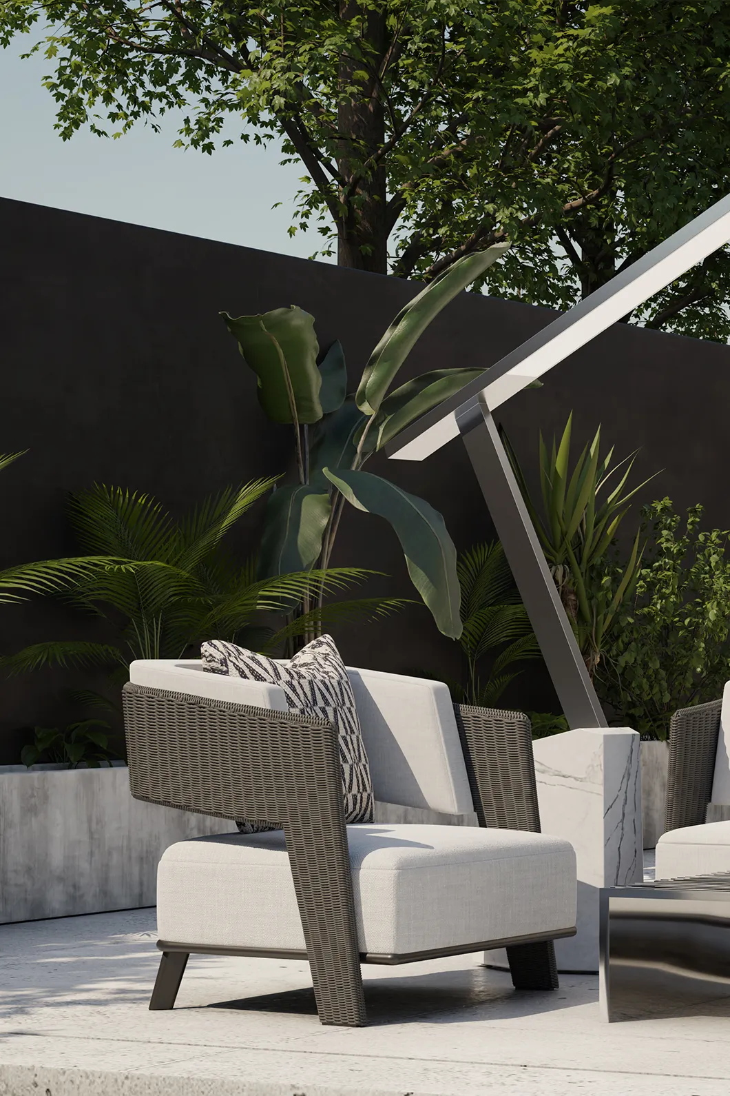 Poltrona Crown Grey - 4