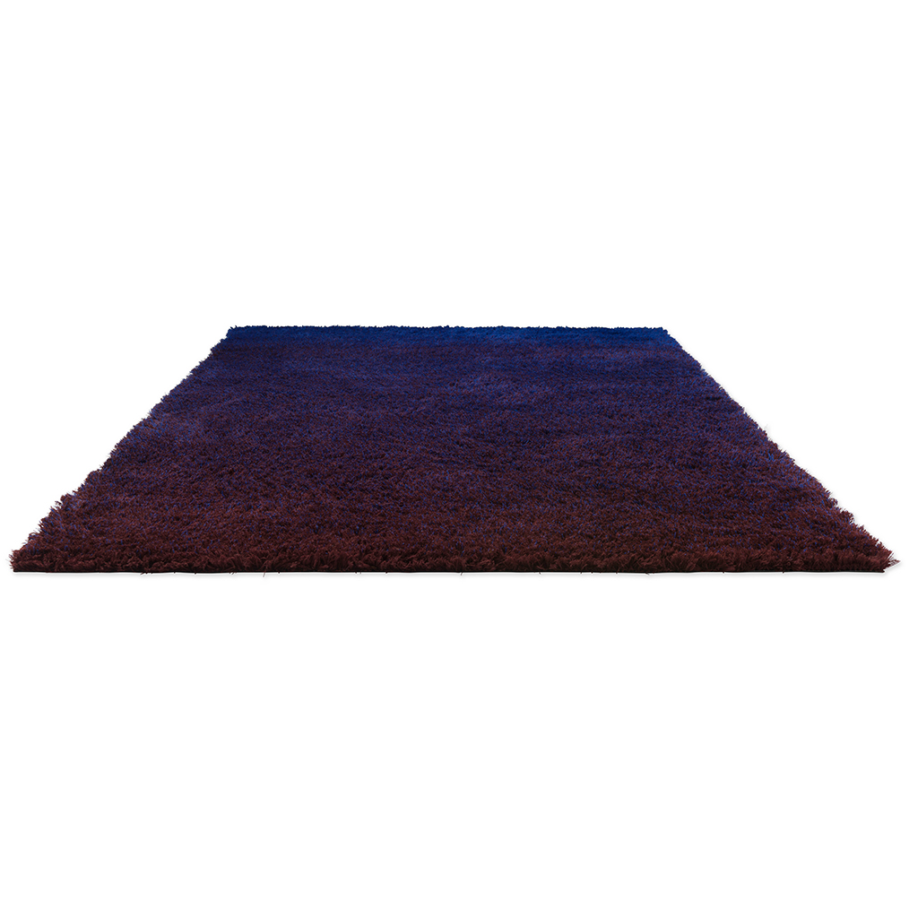 Tappeto Shade High Blu Elettrico/Melanzana