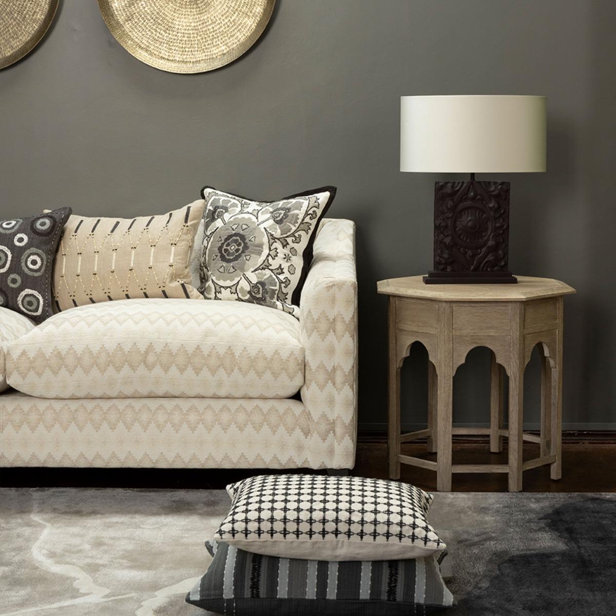 Tavolino laterale Tanjina Venetian White Oak