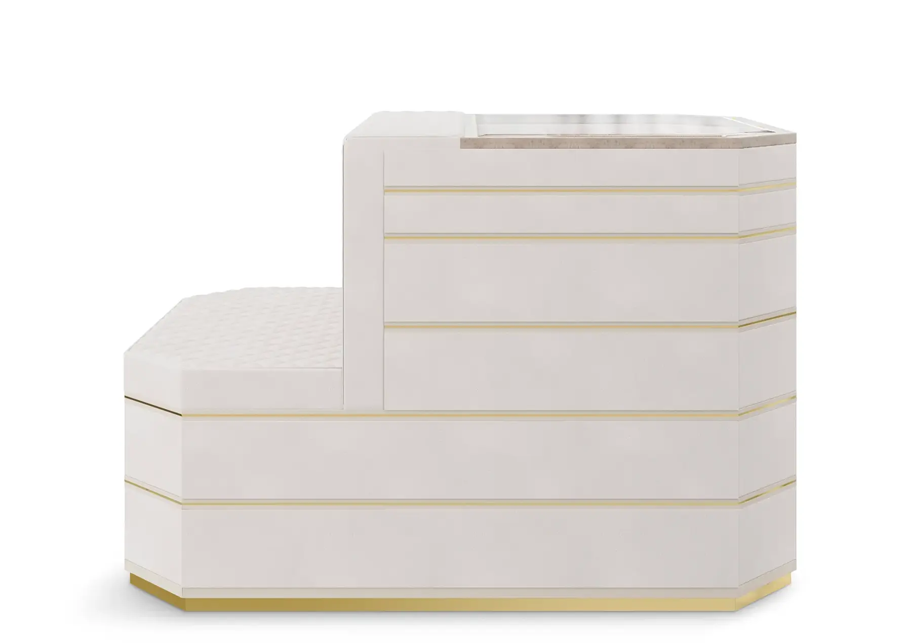 Isola Guardaroba Beige Cadence