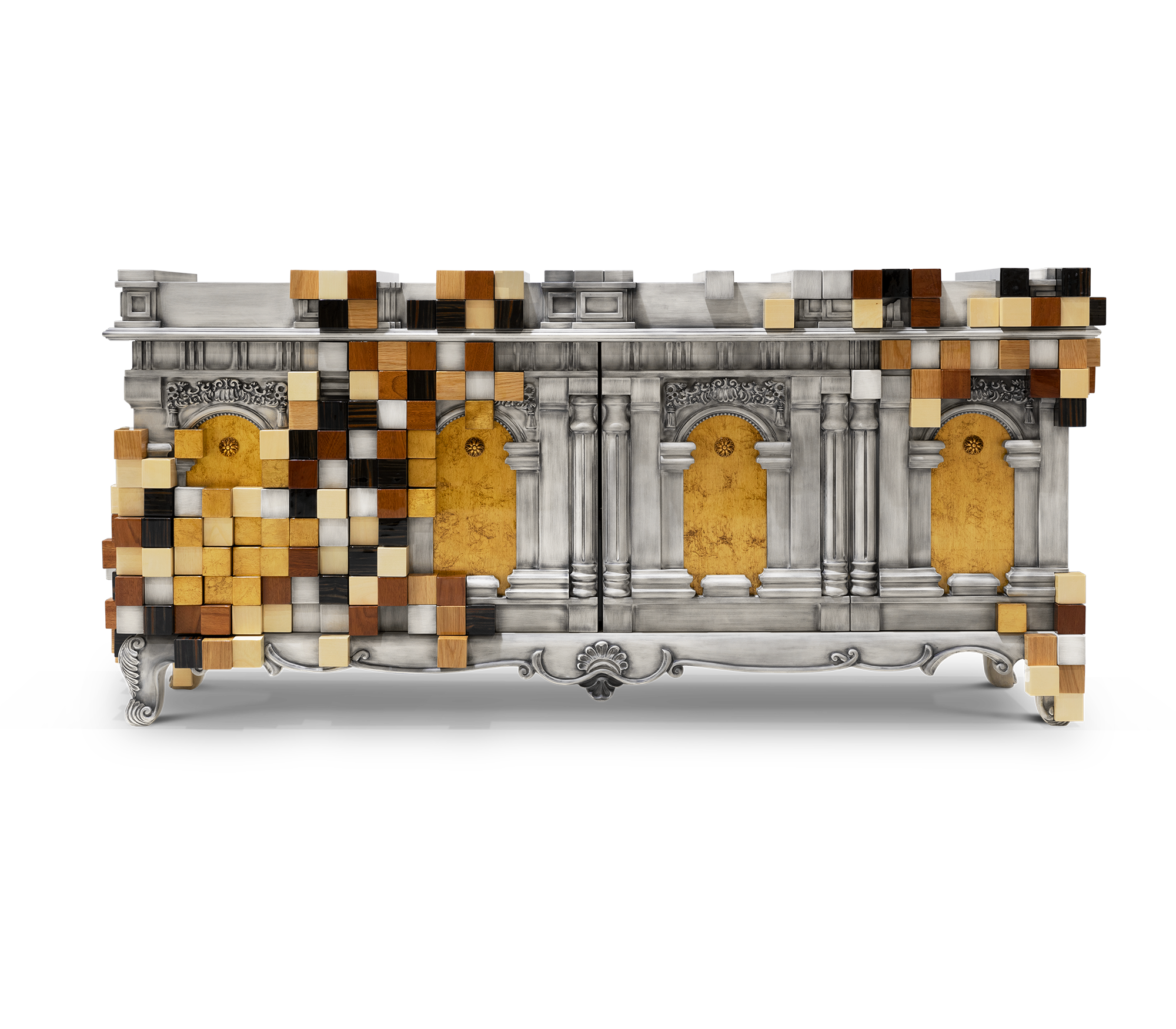 Credenza Grigia Trafalgar