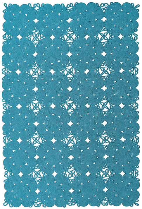 Tappeto Rope Turchese Indoor/Outdoor
