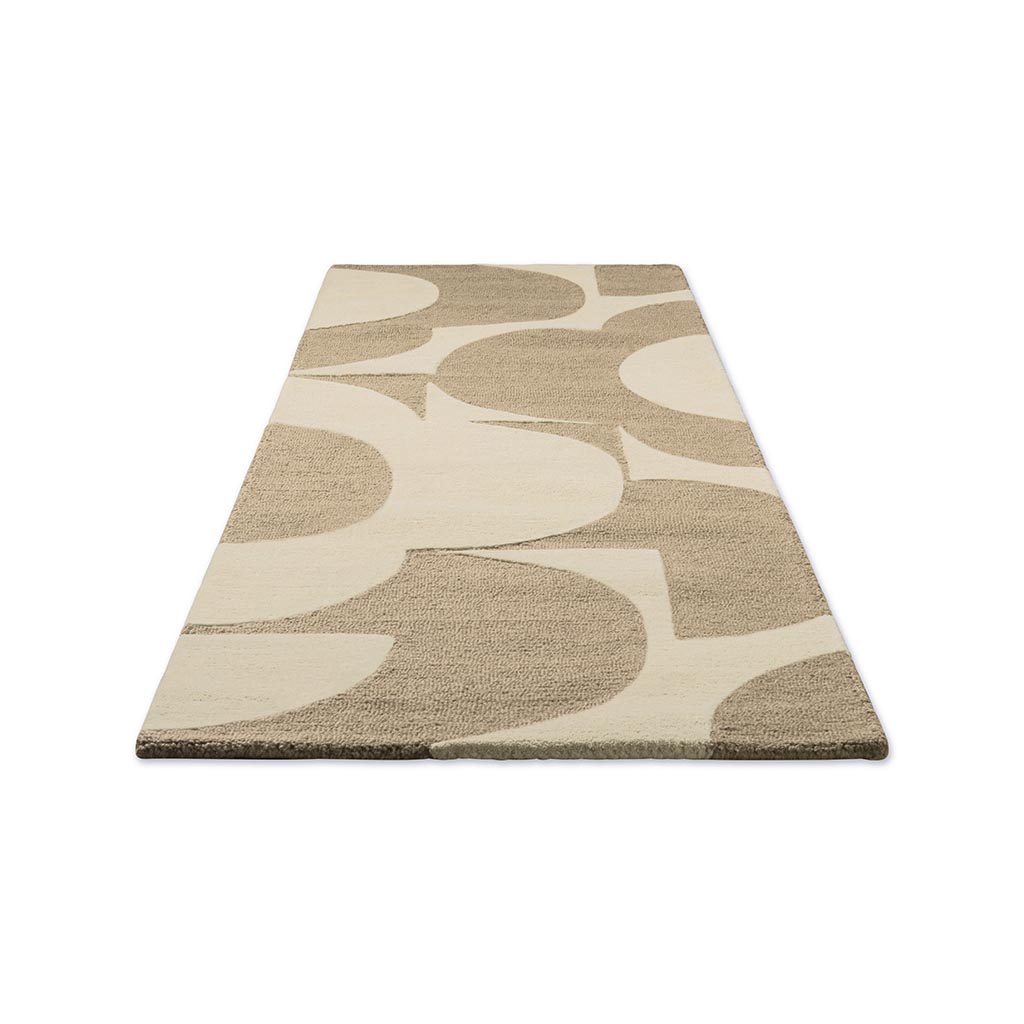 Prism Flower Mushroom/Ecru Tappeto | Misura: 70 × 300 cm