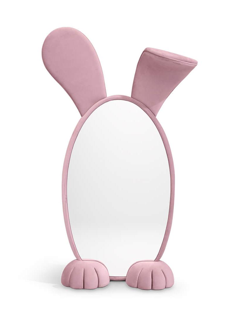 Specchio Da Terra Per Bambini Bunny Wonderland