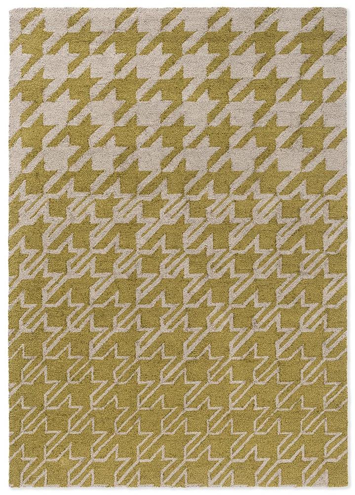 Tappeto TB Houndstooth Senape Per Esterni | Misura: 250 x 350 cm