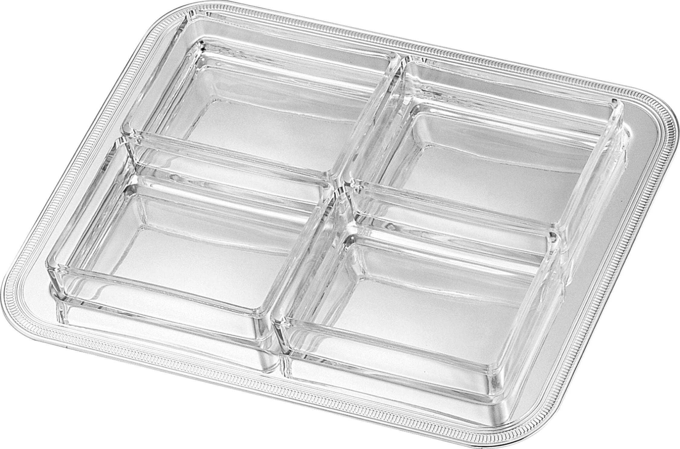 Set rettangolare per antipasti