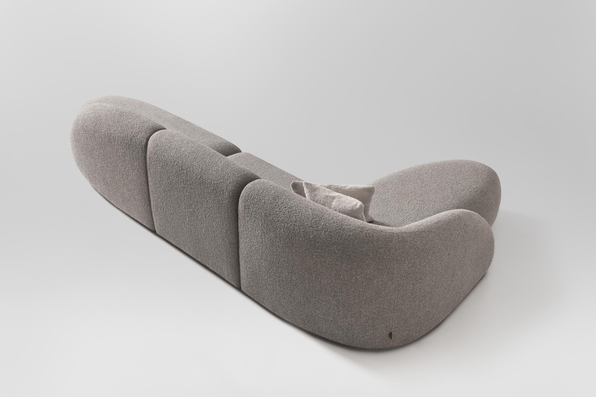Divano Beluga grigio