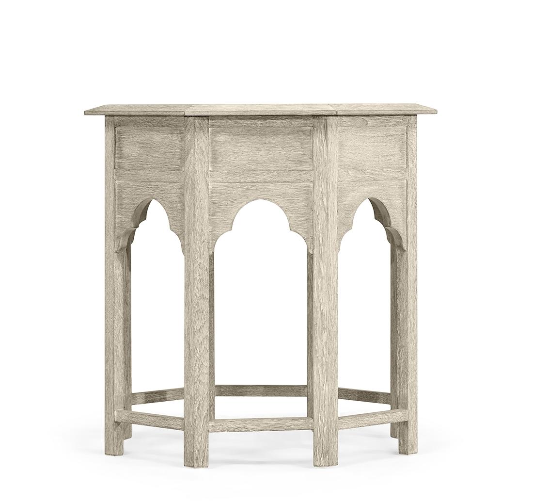 Tavolino laterale Tanjina Venetian White Oak
