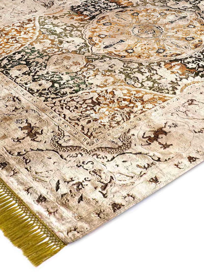 Tappeto Lusso Oro Annodato