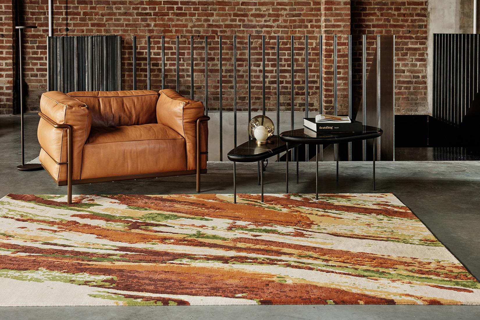 Tappeto Flux Mattone Annodato | Misura: 200 x 300 cm